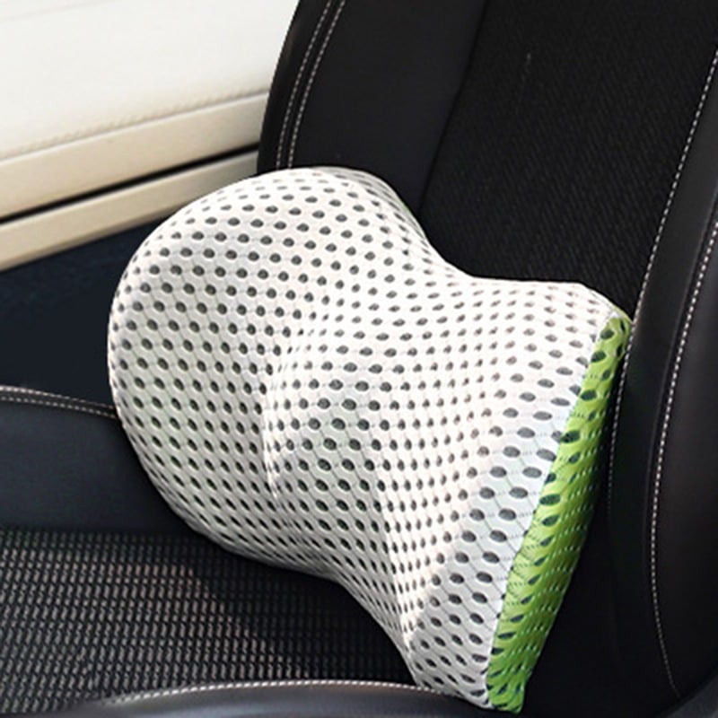 SpineRest Orthopedic Lumbar Pillow | Ergonomic Back Support for Office, Car & Home | Removable Cover