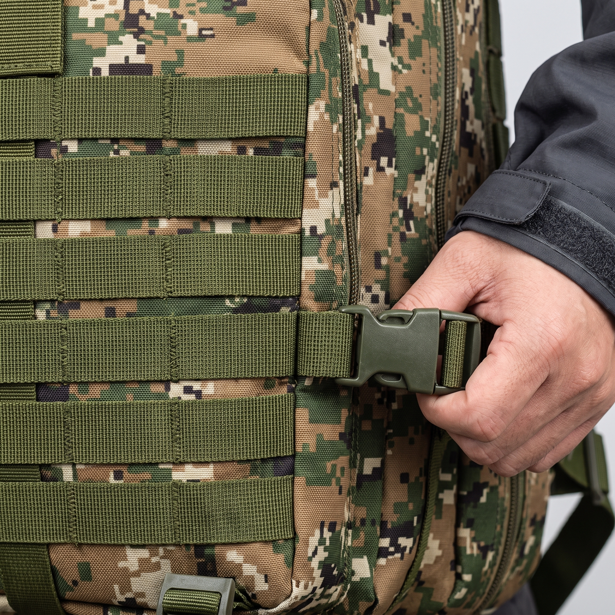 Tactical Backpack - 13 Gallon Military Backpack with MOLLE - Hiking Backpack
