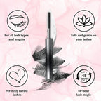 Waterproof Mascara | Instant Volume | Precision Brush No Clumps | IronEye