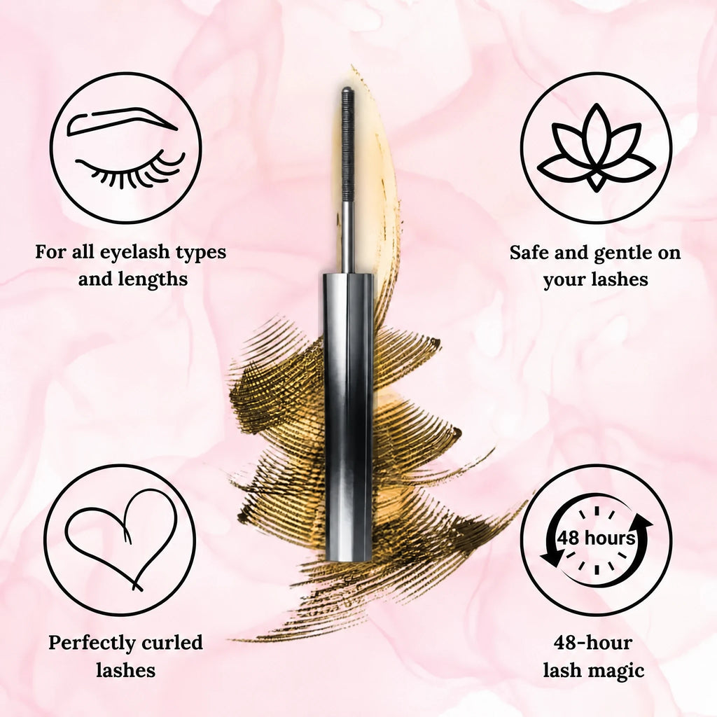 Waterproof Mascara | Instant Volume | Precision Brush No Clumps | IronEye
