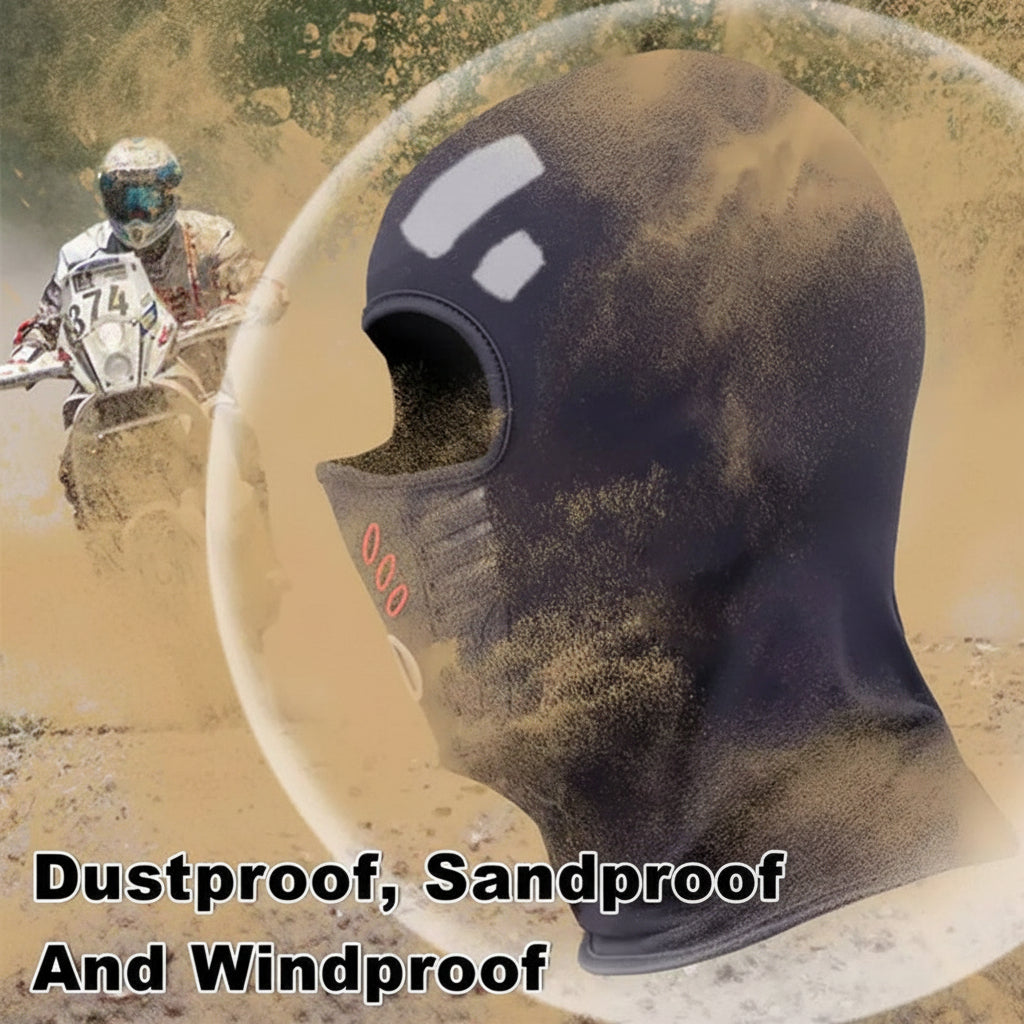 Winter Thermal Windproof Face Mask — Full Lower Face and Neck Coverage