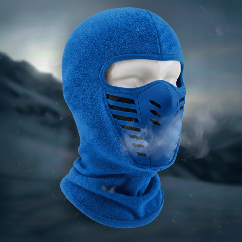 Winter Thermal Windproof Face Mask — Full Lower Face and Neck Coverage