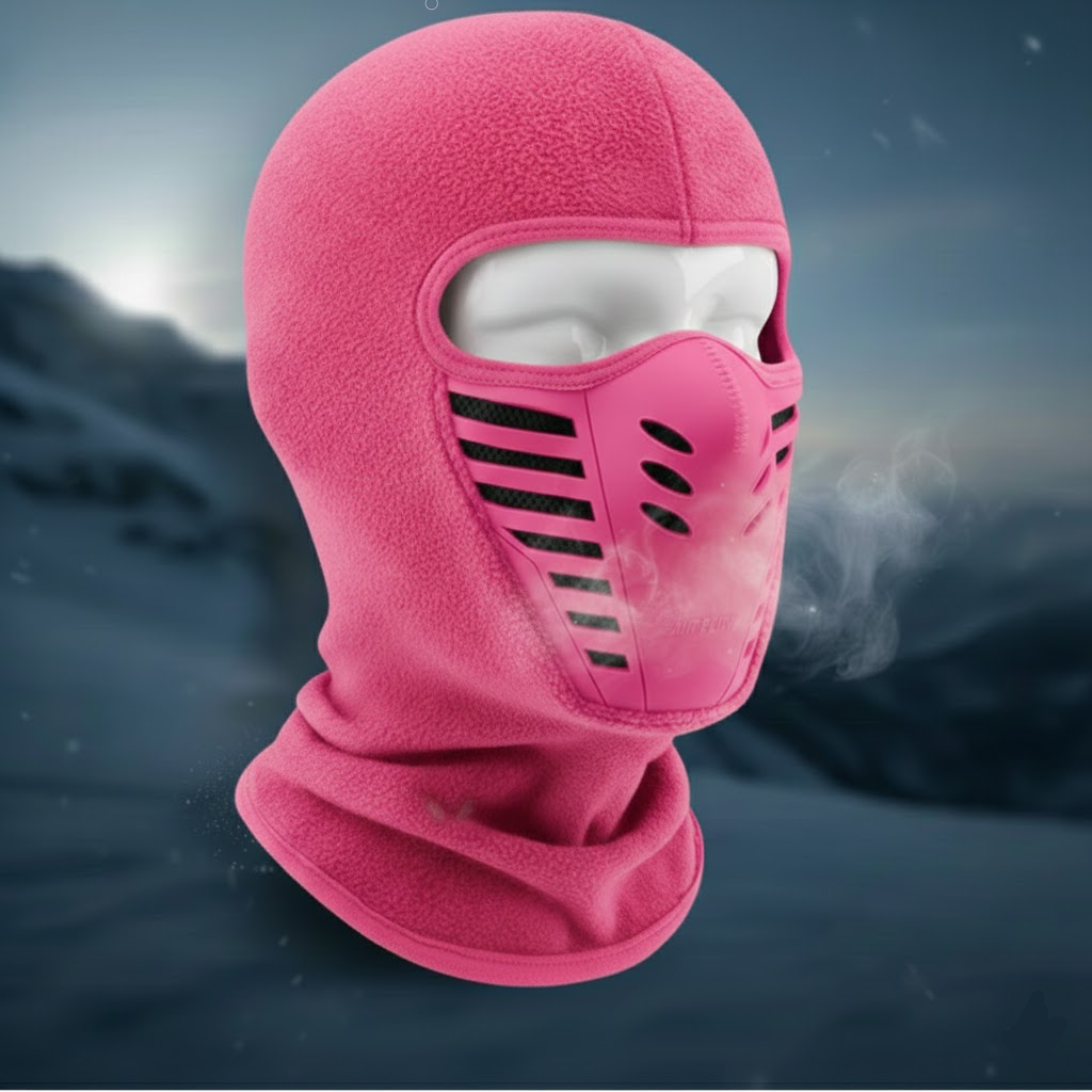 Winter Thermal Windproof Face Mask — Full Lower Face and Neck Coverage