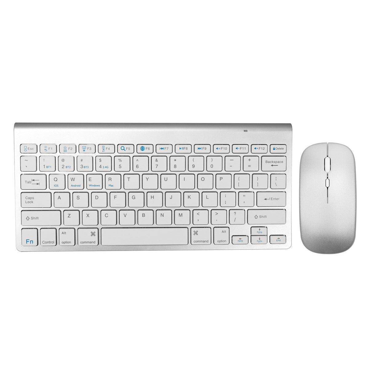 Wireless Compact Keyboard and Mouse Set