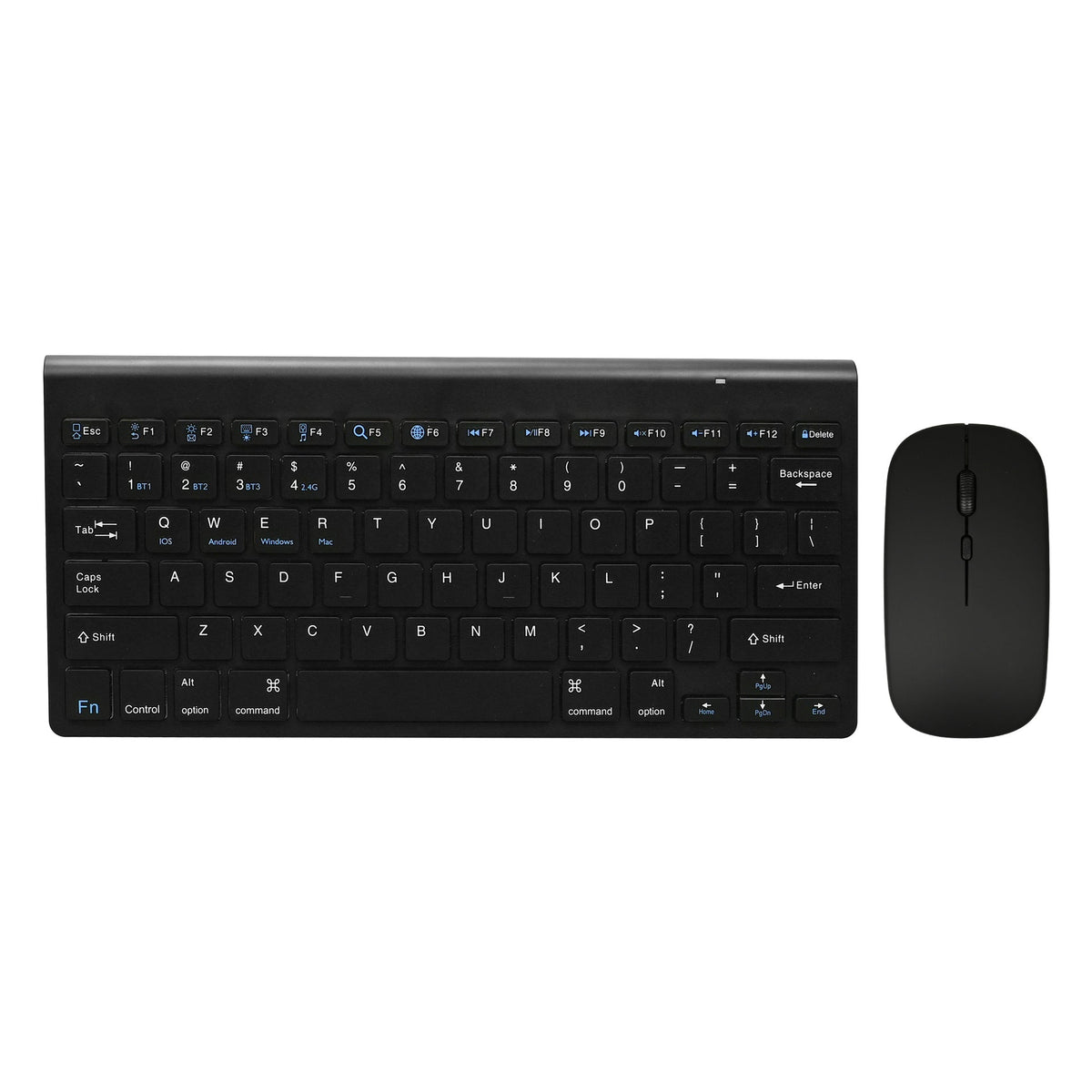Wireless Compact Keyboard and Mouse Set