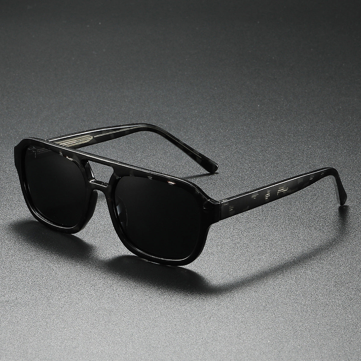 Women's fashionable sunglasses in elegant, angular design