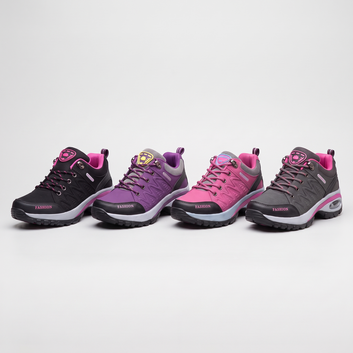 Women's Walking Shoes - Air Cushion Hiking Sneakers - Hiking Shoes