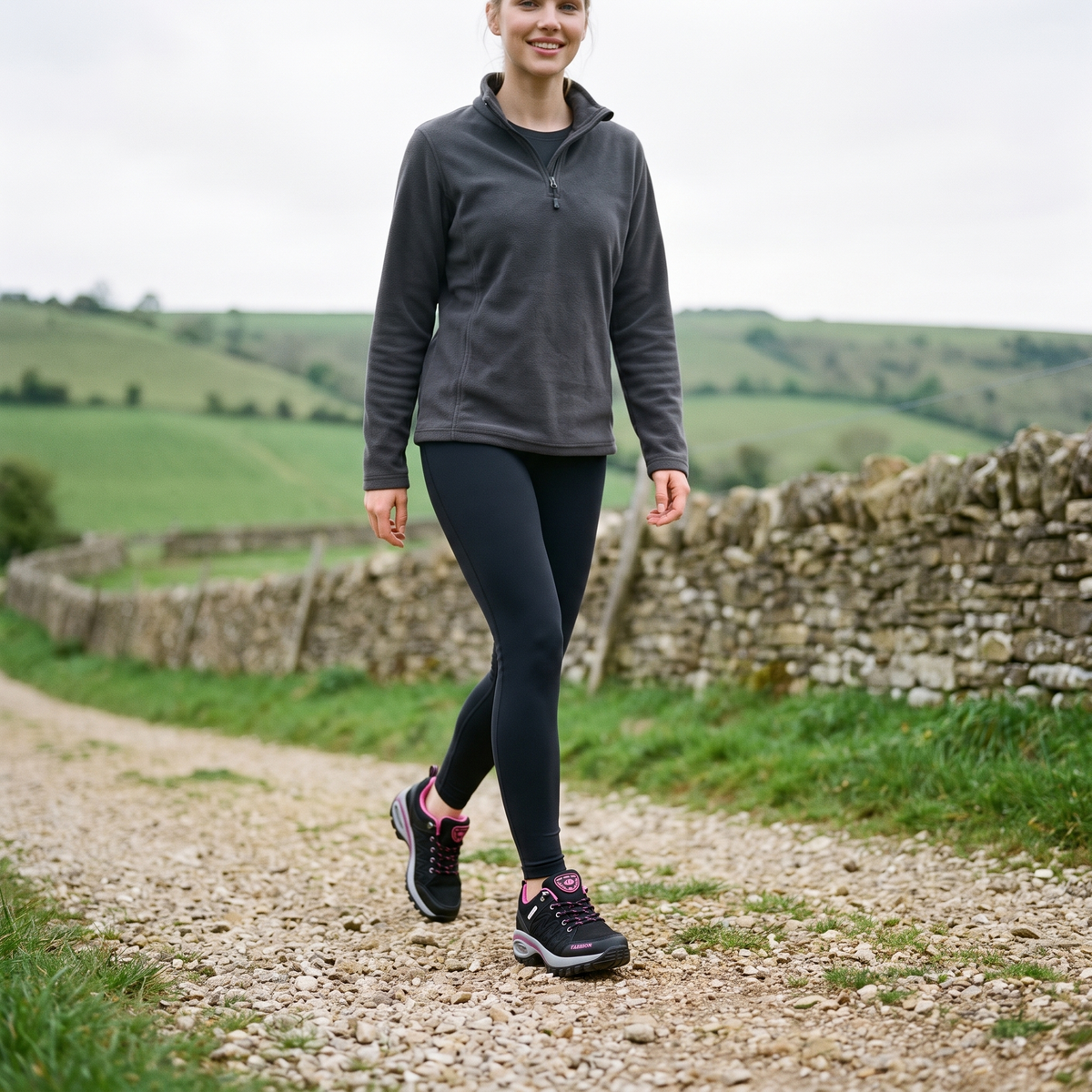 Women's Walking Shoes - Air Cushion Hiking Sneakers - Hiking Shoes